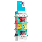 FIT & FRESH<sup>®</sup> Snack N' Stack 1 Cup Container Set